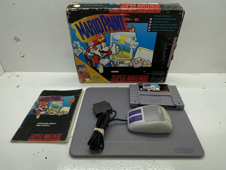 MARIO PAINT (COMPLETE IN BOX / NO FOAM)
