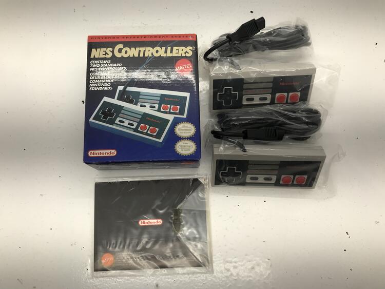CONTROLLER DUAL-PACK NINTENDO (COMPLETE IN BOX) (NES)
