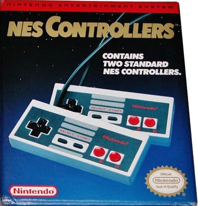 CONTROLLER DUAL-PACK NINTENDO (COMPLETE IN BOX) (NES) (usagé)