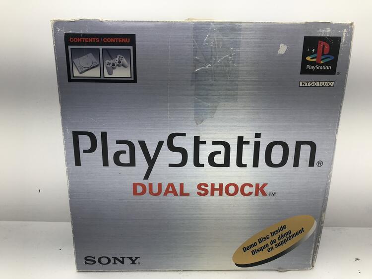 PLAYSTATION 1 MODEL 1 + 2 CONTROLLER (WITH BOX) (used)