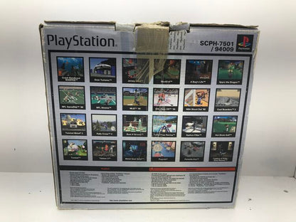 PLAYSTATION 1 MODEL 1 + 2 CONTROLLER (WITH BOX) (used)