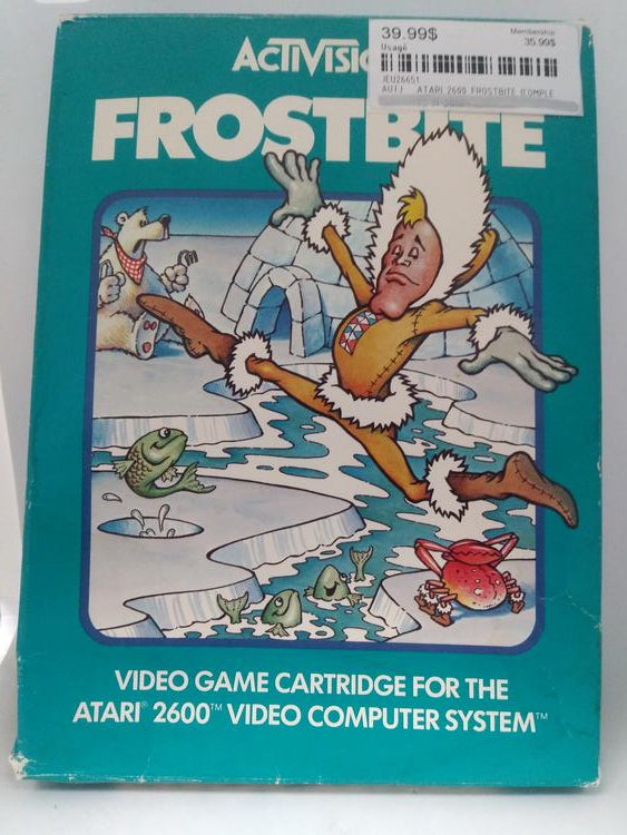 ATARI 2600 FROSTBITE (COMPLETE IN BOX) (usagé)