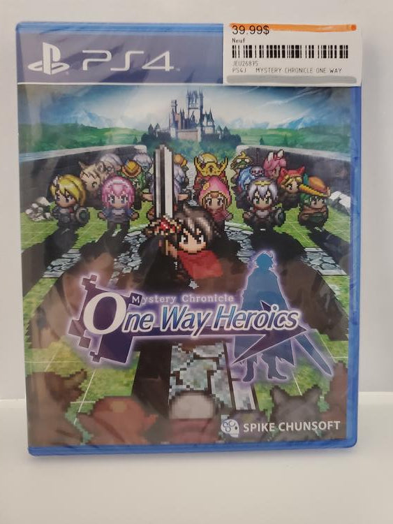 MYSTERY CHRONICLE ONE WAY HEROICS (LIMITED RUN GAMES) (usagé)