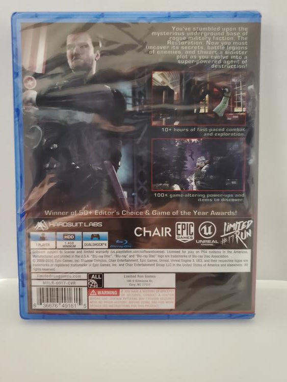 SHADOW COMPLEX (LIMITED RUN GAMES) (usagé)
