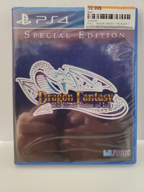 DRAGON FANTASY THE BLACK TOME OF ICE (usagé)