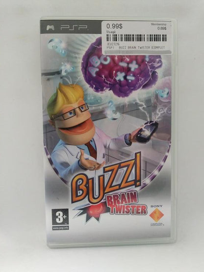 BUZZ BRAIN TWISTER PAL EDITION (COMPLETE IN BOX) (usagé)