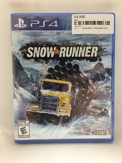 SNOWRUNNER A MUDRUNNER GAME (usagé)