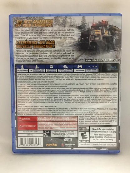 SNOWRUNNER A MUDRUNNER GAME (usagé)