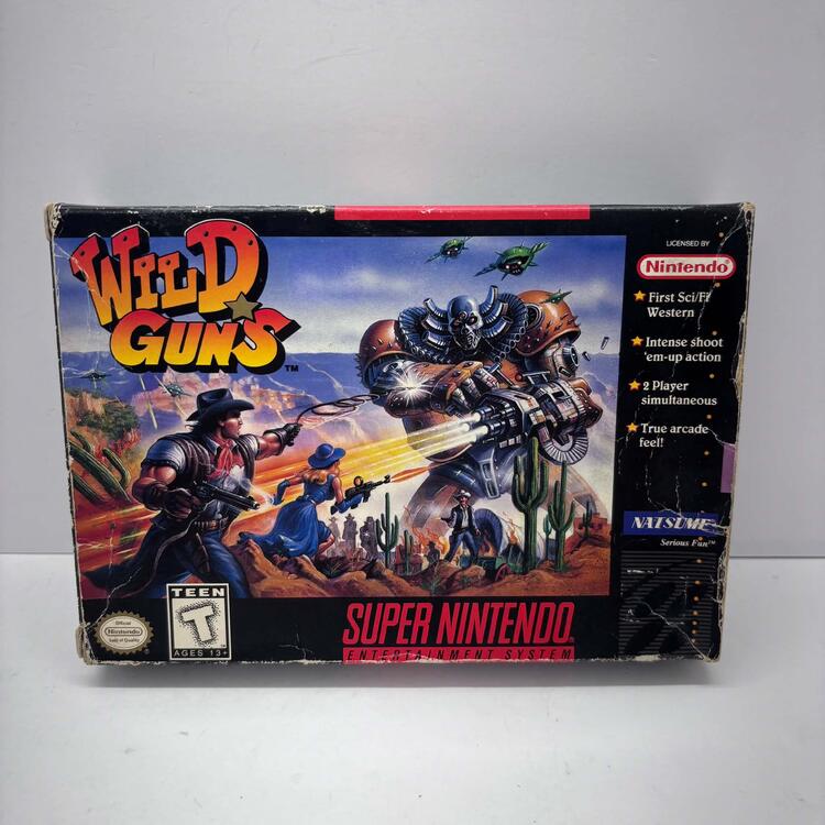 WILD GUNS (WITH BOX) (usagé)