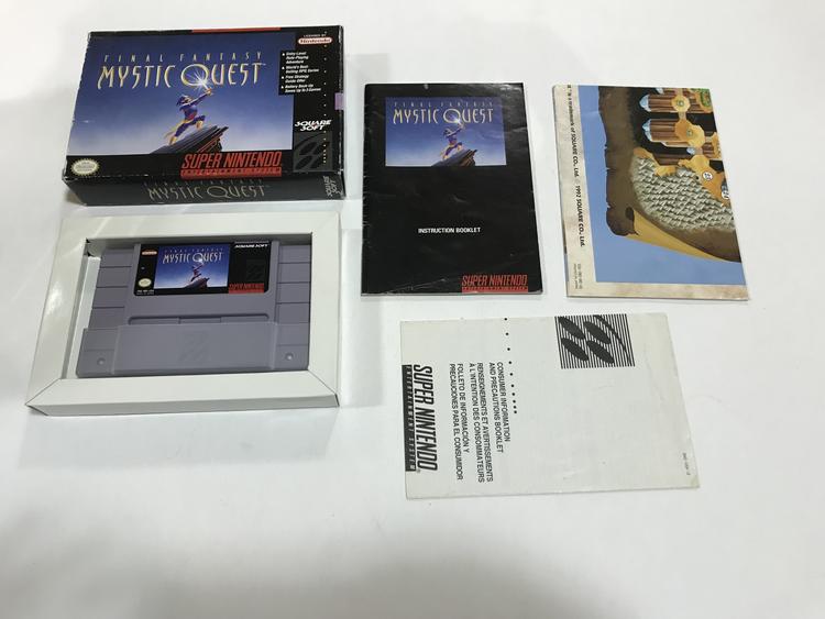 FINAL FANTASY MYSTIC QUEST (COMPLETE IN BOX) (usagé)