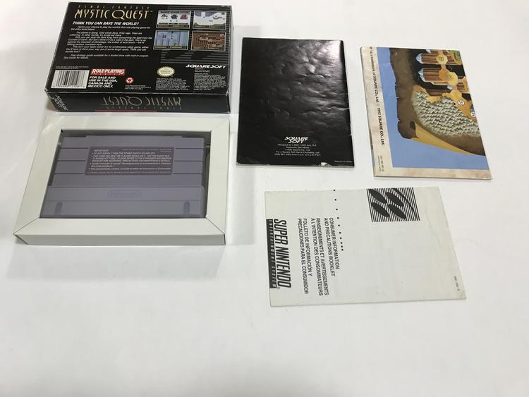 FINAL FANTASY MYSTIC QUEST (COMPLETE IN BOX) (usagé)