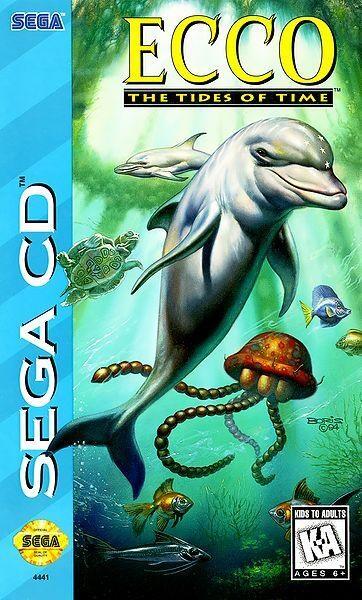 SEGA CD ECCO THE TIDES OF TIME (WITH BOX / NO MANUAL) (usagé)
