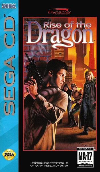 SEGA CD RISE OF THE DRAGON (COMPLETE IN BOX) (usagé)