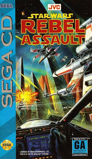 SEGA CD STAR WARS REBEL ASSAULT (COMPLETE IN BOX) (usagé)