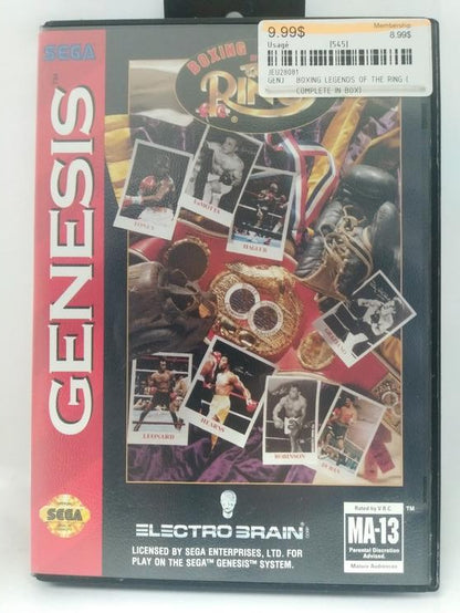 BOXING LEGENDS OF THE RING (COMPLETE IN BOX) (usagé)