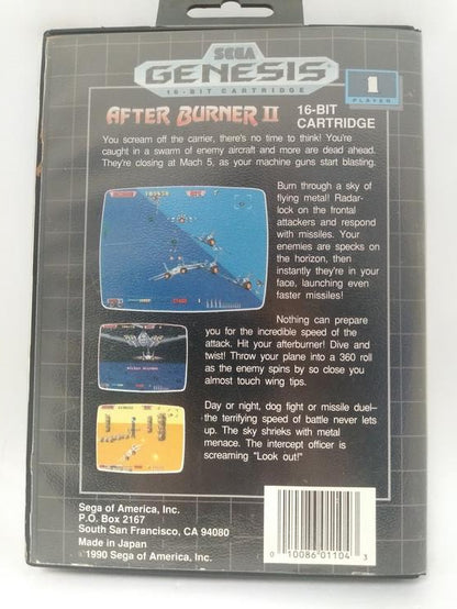AFTER BURNER II (WITH BOX) (usagé)