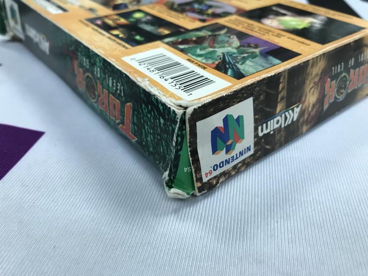 TUROK 2 SEEDS OF EVIL BLACK CARTRIDGE (COMPLETE IN BOX) (usagé)