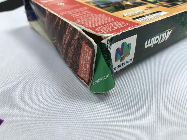 TUROK 2 SEEDS OF EVIL BLACK CARTRIDGE (COMPLETE IN BOX) (usagé)