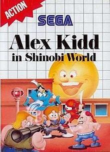 ALEX KIDD IN SHINOBI WORLD (WITH BOX) (usagé)
