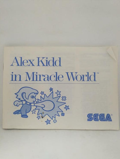ALEX KIDD IN MIRACLE WORLD (COMPLETE IN BOX) (usagé)