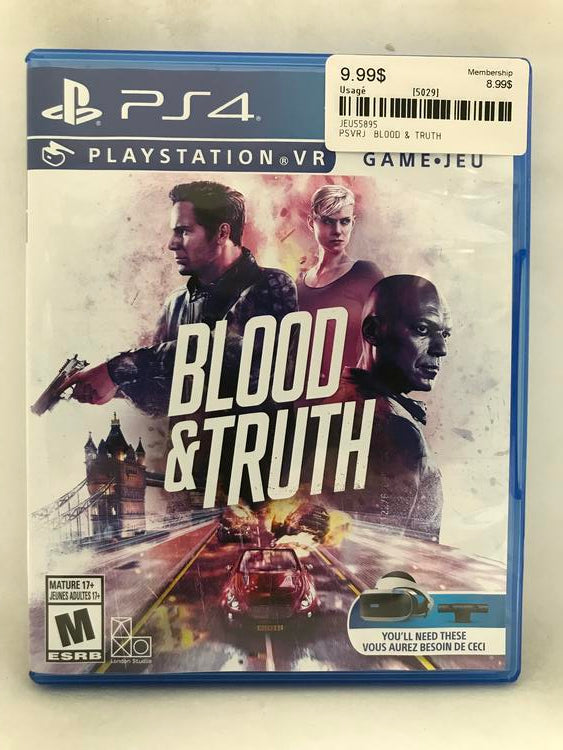 BLOOD & TRUTH (usagé)