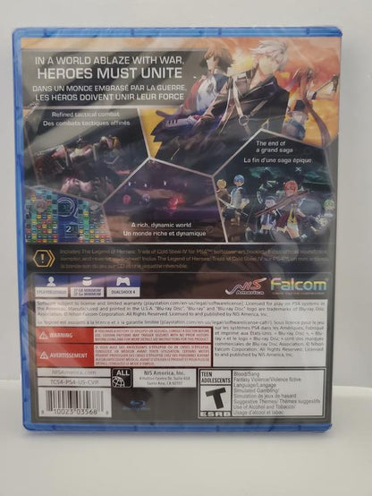 LEGEND OF HEROES TRAILS OF COLD STEEL IV FRONTLINE EDITION (usagé)