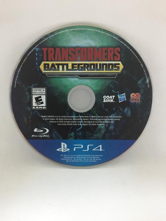 TRANSFORMERS BATTLEGROUNDS (usagé)