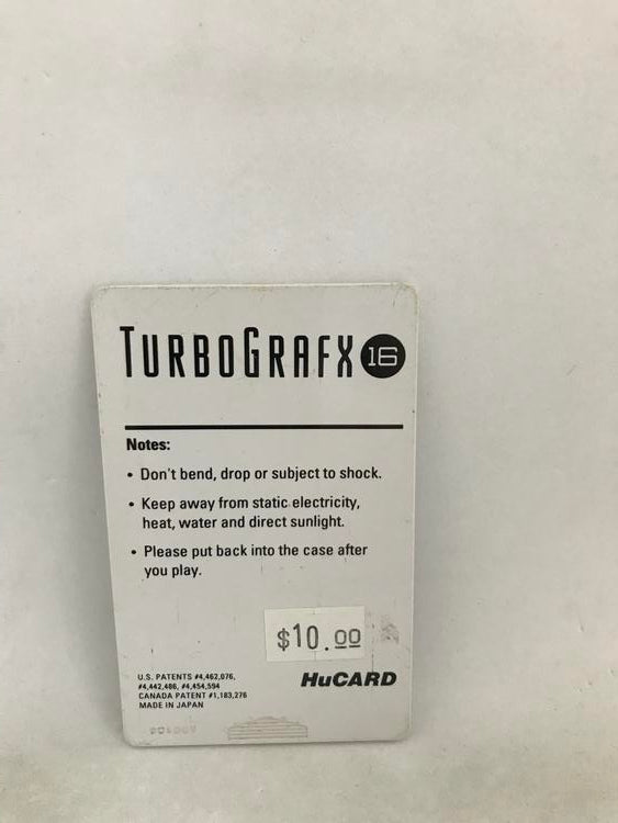 TURBOGRAFX-16 KEITH COURAGE IN ALPHA ZONES (COMPLETE IN BOX) (usagé)