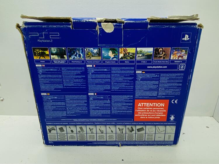 PLAYSTATION 2 MODEL 1 BLACK