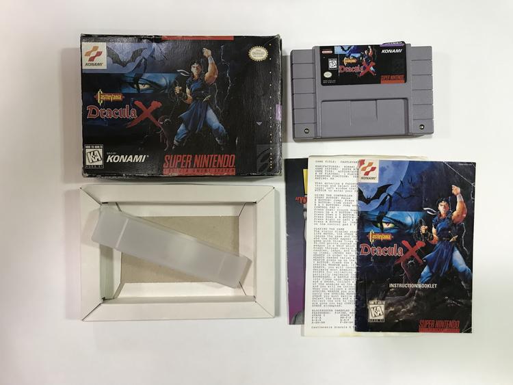 CASTLEVANIA DRACULA X / FAKE LABEL (COMPLETE IN BOX) (usagé)