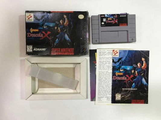 CASTLEVANIA DRACULA X / FAKE LABEL (COMPLETE IN BOX) (usagé)