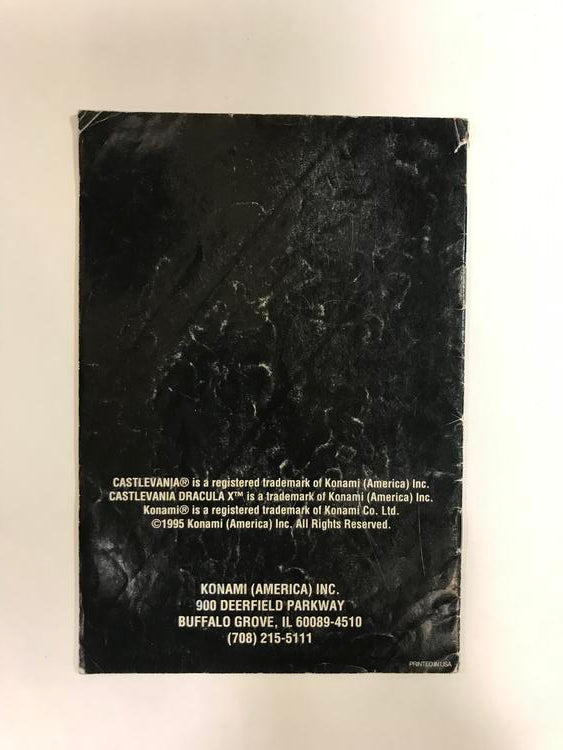 CASTLEVANIA DRACULA X / FAKE LABEL (COMPLETE IN BOX) (usagé)