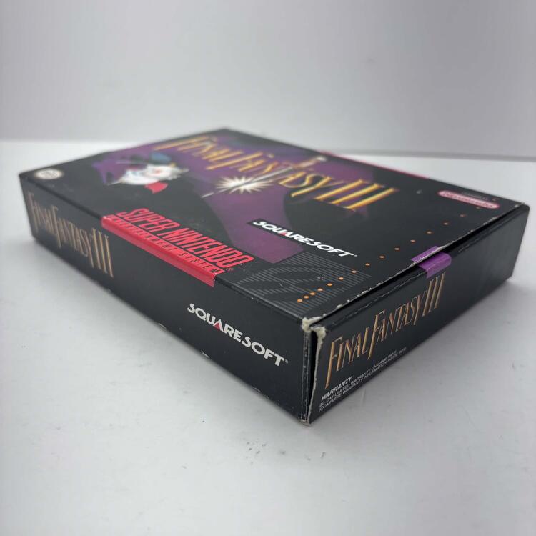 FINAL FANTASY III (COMPLETE IN BOX W/ MAP) (usagé)