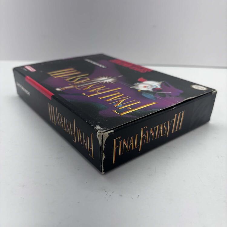 FINAL FANTASY III (COMPLETE IN BOX W/ MAP) (usagé)