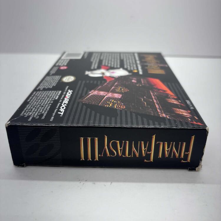 FINAL FANTASY III (COMPLETE IN BOX W/ MAP)