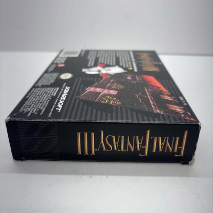 FINAL FANTASY III (COMPLETE IN BOX W/ MAP)