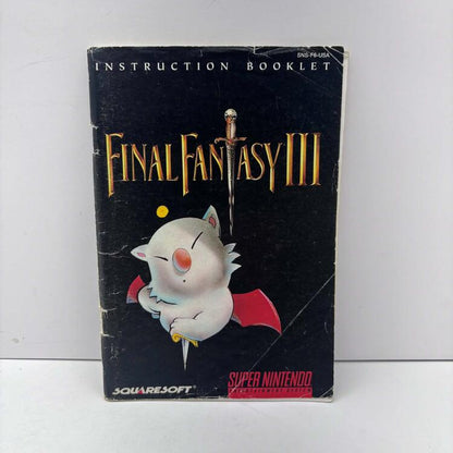 FINAL FANTASY III (COMPLETE IN BOX W/ MAP) (usagé)