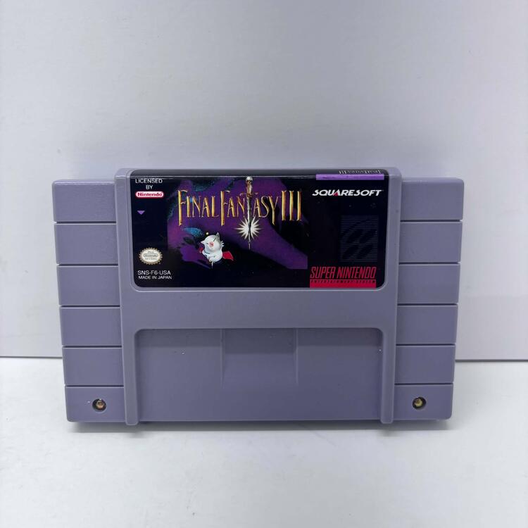 FINAL FANTASY III (COMPLETE IN BOX W/ MAP) (usagé)