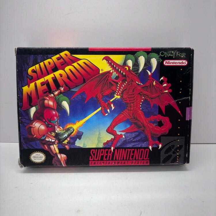 SUPER METROID (COMPLETE IN BOX)