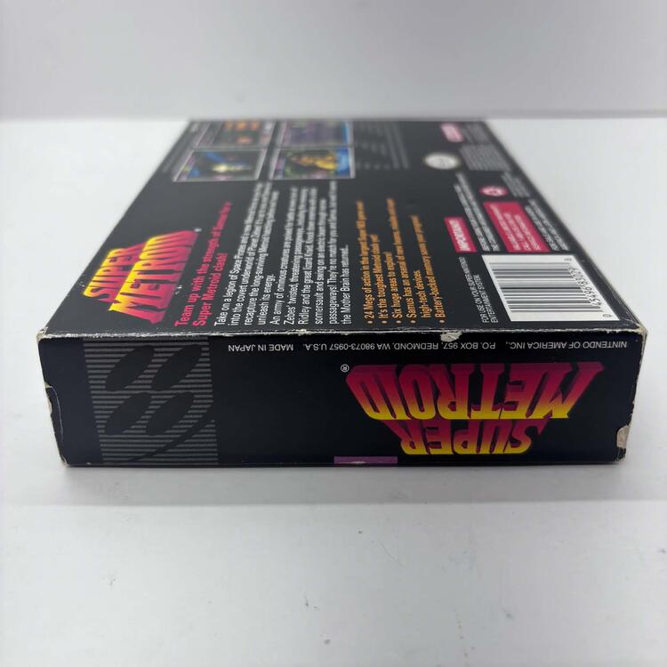 SUPER METROID (COMPLETE IN BOX)