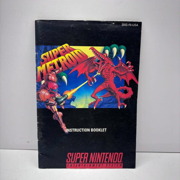 SUPER METROID (COMPLETE IN BOX)