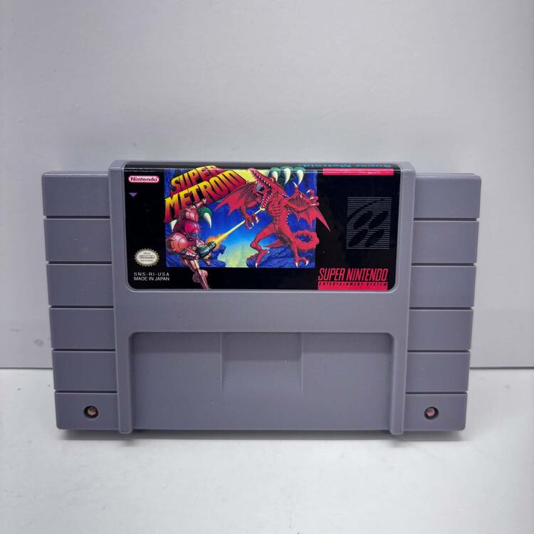 SUPER METROID (COMPLETE IN BOX)