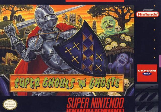 SUPER GHOULS 'N GHOSTS (COMPLETE IN BOX) (usagé)