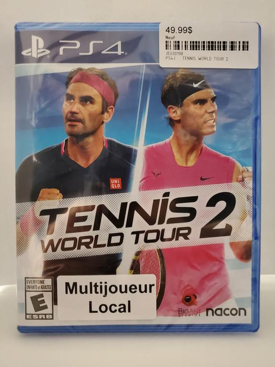 TENNIS WORLD TOUR 2 (usagé)