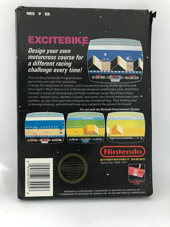 EXCITEBIKE (COMPLETE IN BOX) (usagé)