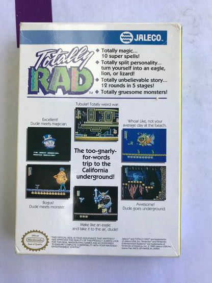TOTALLY RAD (COMPLETE IN BOX) (usagé)