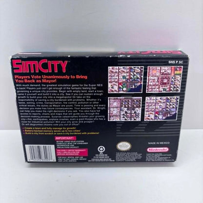 SIMCITY PLAYER'S CHOICE (COMPLETE IN BOX)