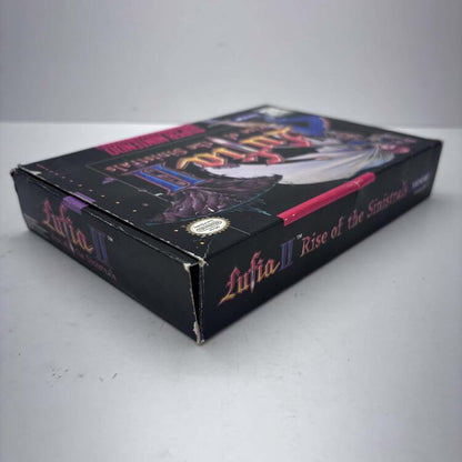 LUFIA II RISE OF SINISTRALS (COMPLETE IN BOX W/ MAP)