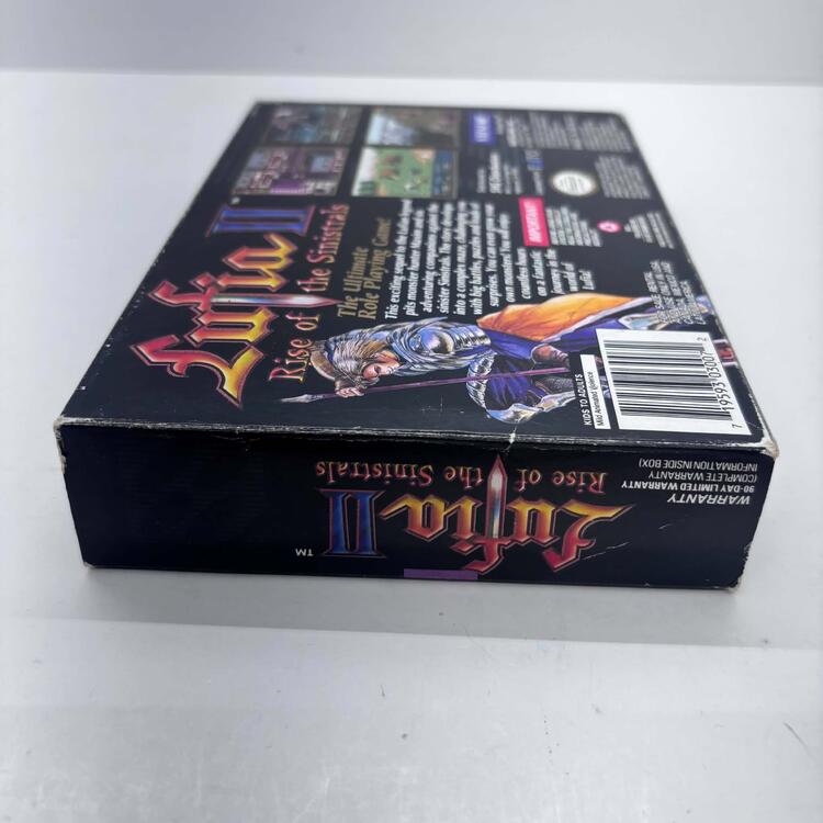 LUFIA II RISE OF SINISTRALS (COMPLETE IN BOX W/ MAP) (usagé)