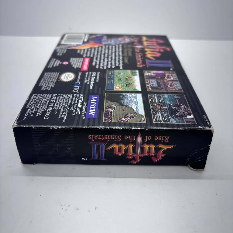 LUFIA II RISE OF SINISTRALS (COMPLETE IN BOX W/ MAP) (usagé)